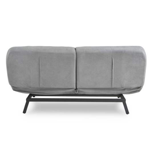 Прямой диван Абри, опора металл. велюр серый в Ишиме - изображение 8