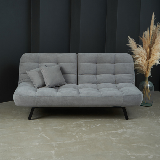 Прямой диван Абри, опора металл. велюр серый в Заводоуковске - изображение 10