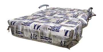 Прямой диван Аккордеон без боковин, спальное место 1200 в Ишиме - предосмотр 1