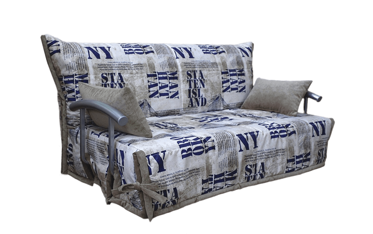 Прямой диван Аккордеон с боковинами, спальное место 1200 в Заводоуковске - изображение 2