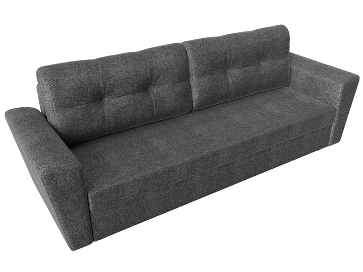 Прямой диван Амстердам лайт, Серый (рогожка) в Заводоуковске - изображение 4