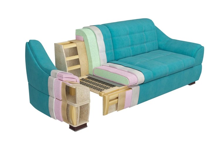 Прямой диван Антарес 1 в Заводоуковске - изображение 14