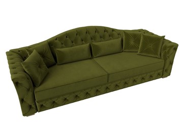 Прямой диван Артис, Зеленый (Микровельвет) в Тюмени - предосмотр 3