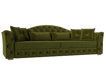 Прямой диван Артис, Зеленый (Микровельвет) в Ишиме