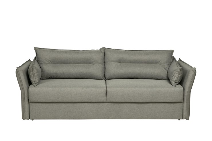 Прямой диван Бруклин 3-х местный, жаккард тесла серый в Заводоуковске - изображение 3