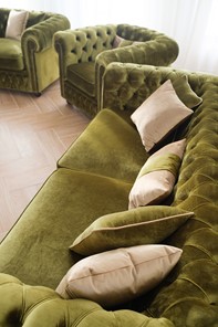 Прямой диван Честер 3М (седафлекс) в Тюмени - предосмотр 6
