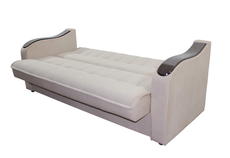Прямой диван Comfort Lux 404 (Светло-серый) в Тюмени - изображение 1