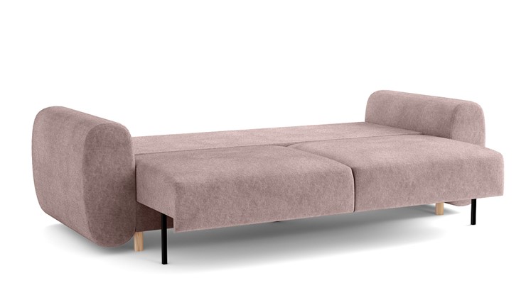 Прямой диван Фабио, велюр киото тоуп в Заводоуковске - изображение 1