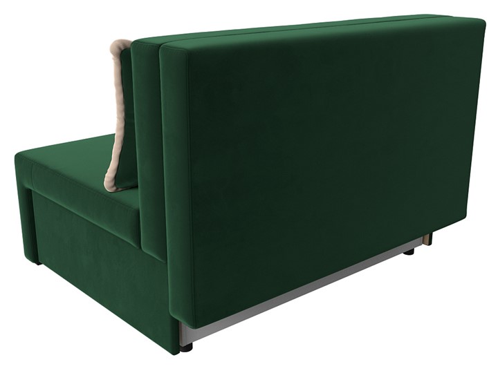 Прямой диван Лагуна, Зеленый/Бежевый (Велюр) в Заводоуковске - изображение 8