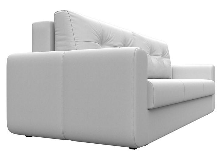 Прямой диван Лига 031, Белый (Экокожа) Боннель в Заводоуковске - изображение 5