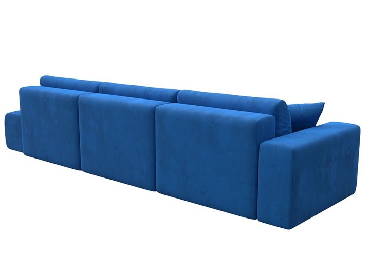 Прямой диван Лига-036 Модерн Лонг, Голубой (велюр) в Тюмени - изображение 6