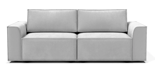 Прямой диван Лофт БЛ1-БП1 (НПБ/Еврокнижка) в Заводоуковске - изображение