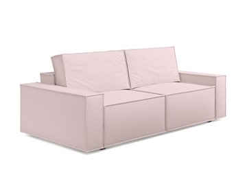 Прямой диван Loft, Тедди розовый в Тюмени