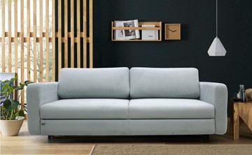 Прямой диван Марко ППУ HR 215х123 м6,1+м10,1+м6,1 узкие подлокотники в Тюмени - предосмотр