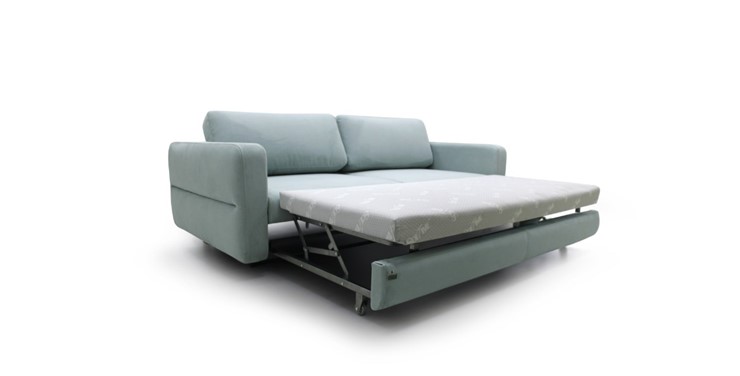 Прямой диван Марко ППУ дельфин  215х123 м6,1+м10,1+м6,1 узкие подлокотники в Тюмени - изображение 2