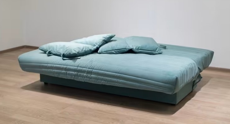 Прямой диван Матильда new, new newtone aqua blue в Заводоуковске - изображение 7