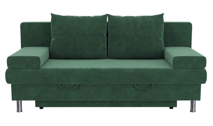 Прямой диван Милан - 3 Ультра форест в Тюмени - изображение 3