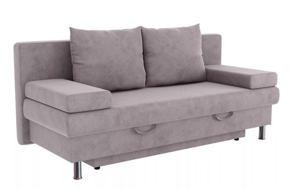 Прямой диван Милан - 3 Велюр Кашемир 890 в Тюмени - изображение