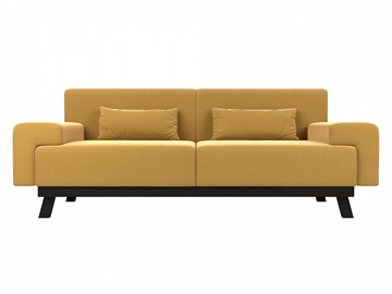 Прямой диван Мюнхен, Желтый (микровельвет) в Заводоуковске - предосмотр 1