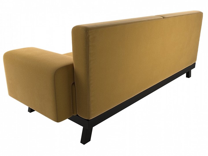 Прямой диван Мюнхен, Желтый (микровельвет) в Заводоуковске - изображение 5