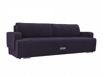Прямой диван Ника, Фиолетовый (Велюр) в Заводоуковске - предосмотр