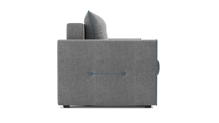 Прямой диван Оригами, жаккард тесла серый / жаккард тесла деним в Тюмени - изображение 3