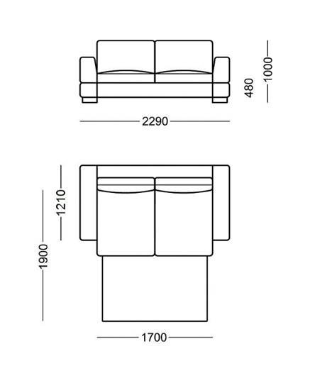 Прямой диван Поло в Ишиме - изображение 6