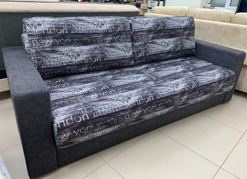 Прямой диван Сантана 4 без стола, еврокнижка велюр/шенилл в Тюмени