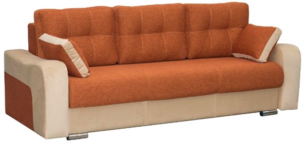 Прямой диван Соната 5 БД М (Тик-так) в Тюмени - изображение