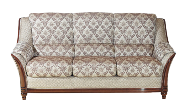 Прямой диван трехместный Женева (Миксотойл) в Тюмени - изображение