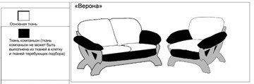 Прямой диван Верона трехместный, седафлекс в Тюмени - предосмотр 10