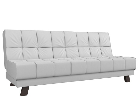Прямой диван Винсент, Белый (экокожа) в Заводоуковске - изображение