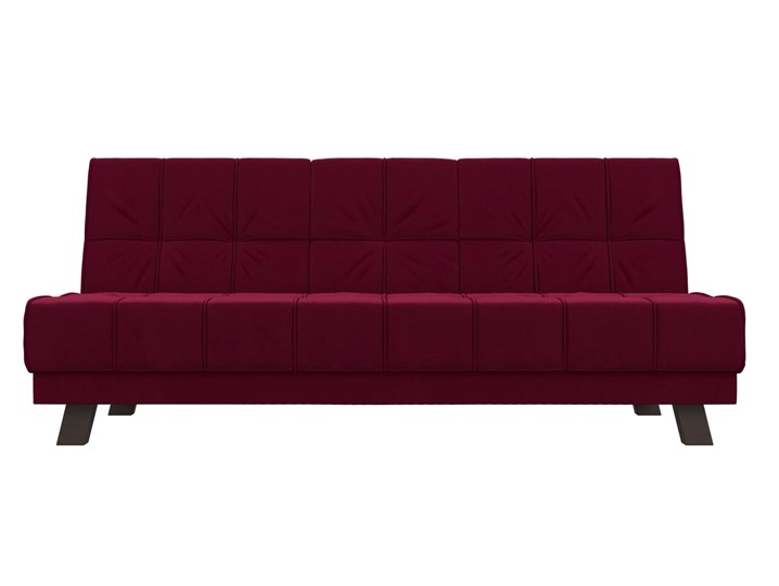 Прямой диван Винсент, Бордовый (микровельвет) в Заводоуковске - изображение 3