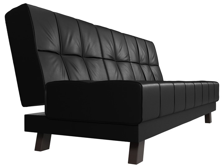 Прямой диван Винсент, Черный (экокожа) в Заводоуковске - изображение 4