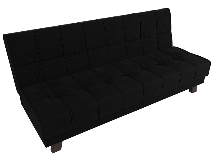 Прямой диван Винсент, Черный (микровельвет) в Заводоуковске - изображение 6