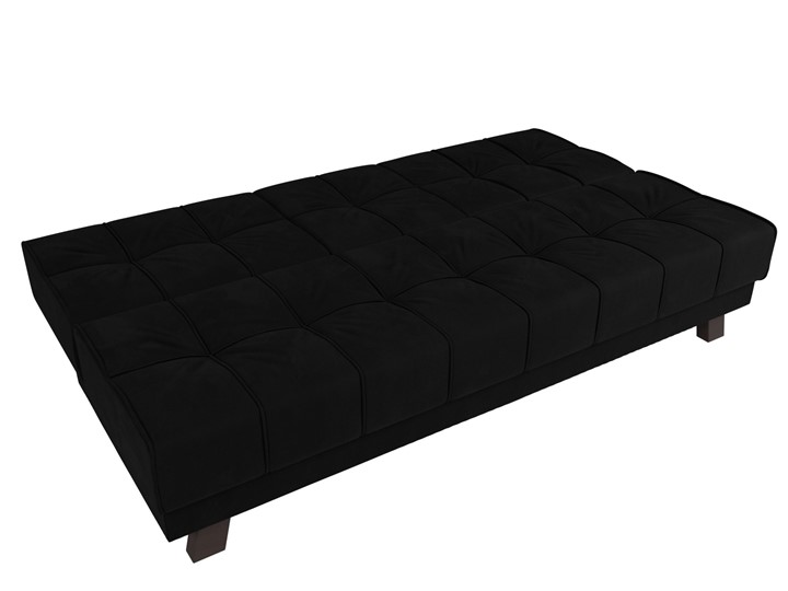 Прямой диван Винсент, Черный (микровельвет) в Заводоуковске - изображение 8