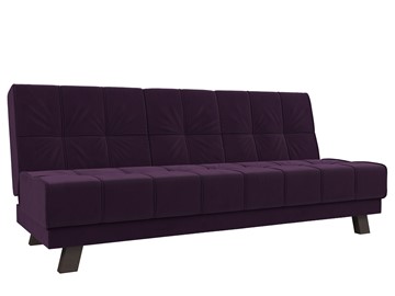 Прямой диван Винсент, Фиолетовый (велюр) в Заводоуковске - предосмотр