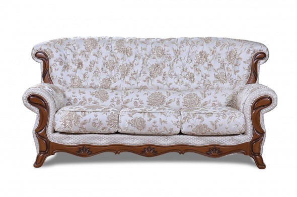 Прямой диван Барокко, ДБ3 в Тюмени - изображение