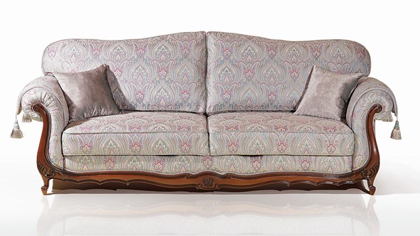 Прямой диван Лондон (4) четырехместный, механизм "Пума" в Заводоуковске - изображение