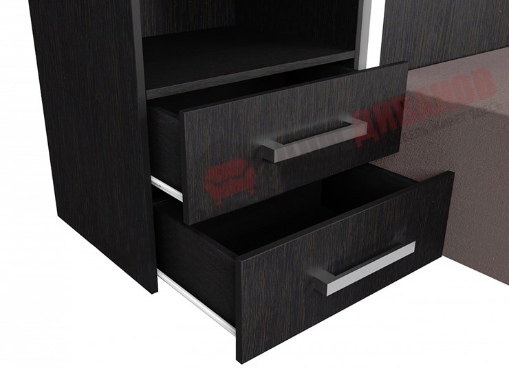 Диван Кровать-трансформер Smart (ШЛ+КД 1400+ШП+Пуф), 2 шкафа, без подлокотников в Тюмени - изображение 3