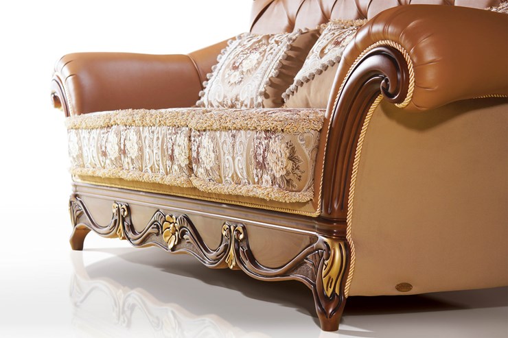 Прямой диван Милан 3-местный, Седафлекс в Тюмени - изображение 4