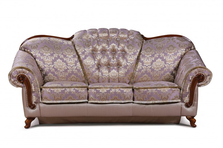 Прямой диван Лувр, ДБ3 в Заводоуковске - изображение 2