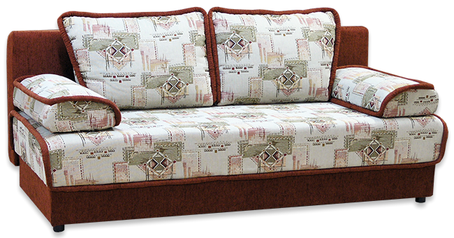 Прямой диван Лора Юность 12 БД в Тюмени - изображение 1