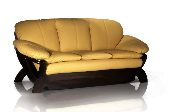 Прямой диван Верона трехместный без механизма в Заводоуковске - изображение 1