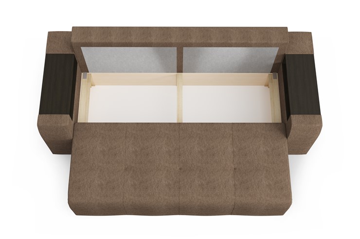 Прямой диван Версаль 3Т СК, Сноу броу+савана латте в Тюмени - изображение 2
