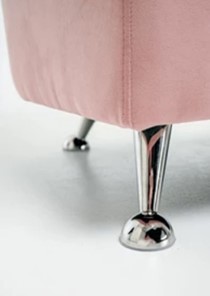 Комплект мебели Брамс  цвет розовый диван 2Д + кресло в Тюмени - предосмотр 5