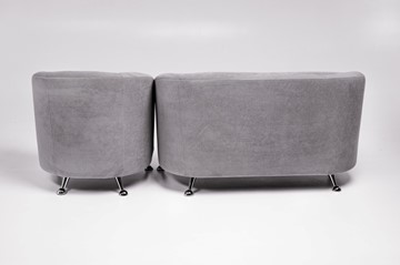 Комплект мебели Брамс  цвет серый диван 2Д + кресло в Заводоуковске - предосмотр 2