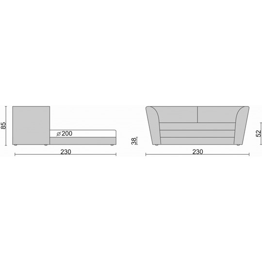Круглый диван-кровать Смайл в Ишиме - изображение 6