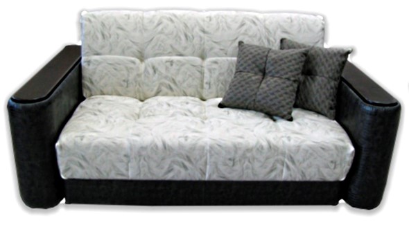 Прямой диван Аккордеон-1, 180 (круглые подлокотники), Элакс в Заводоуковске - изображение