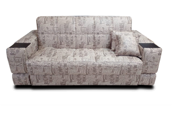 Прямой диван Аккордеон-ВИСПА (сп.м.1600х2050) в Заводоуковске - изображение